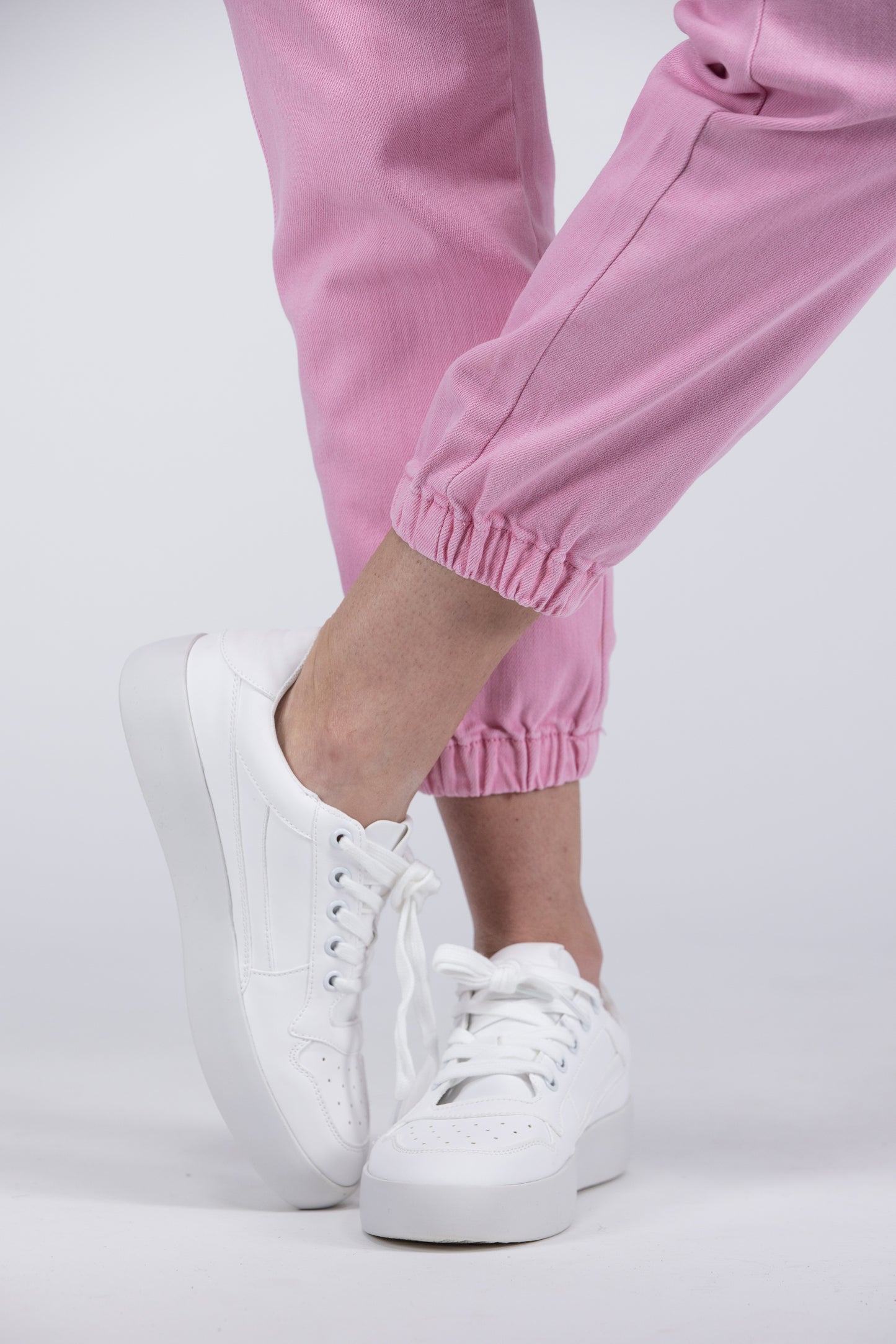 The Josie from Judy Blue: High-Rise Garment Dyed Denim Jogger