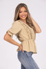 Lined With Ruffles Top * Final Sale*