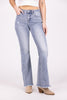 Feel This Moment from Lovervet: High-Rise Flare Denim