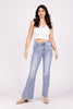 Feel This Moment from Lovervet: High-Rise Flare Denim