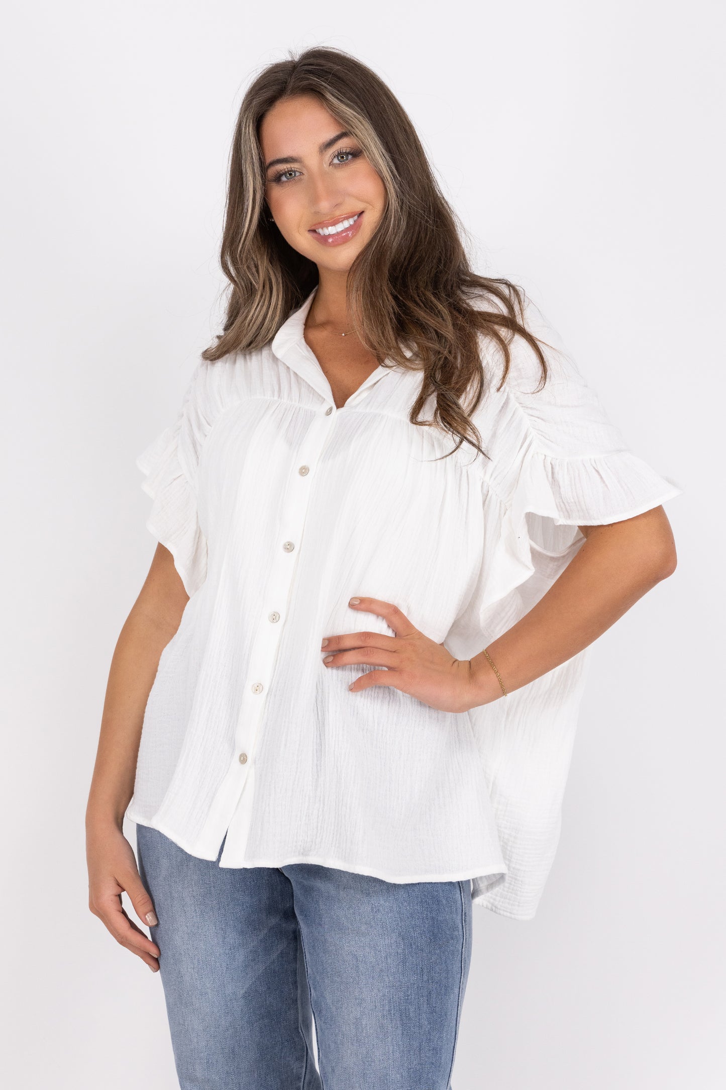 Wrinkle In Time Top * Final Sale*