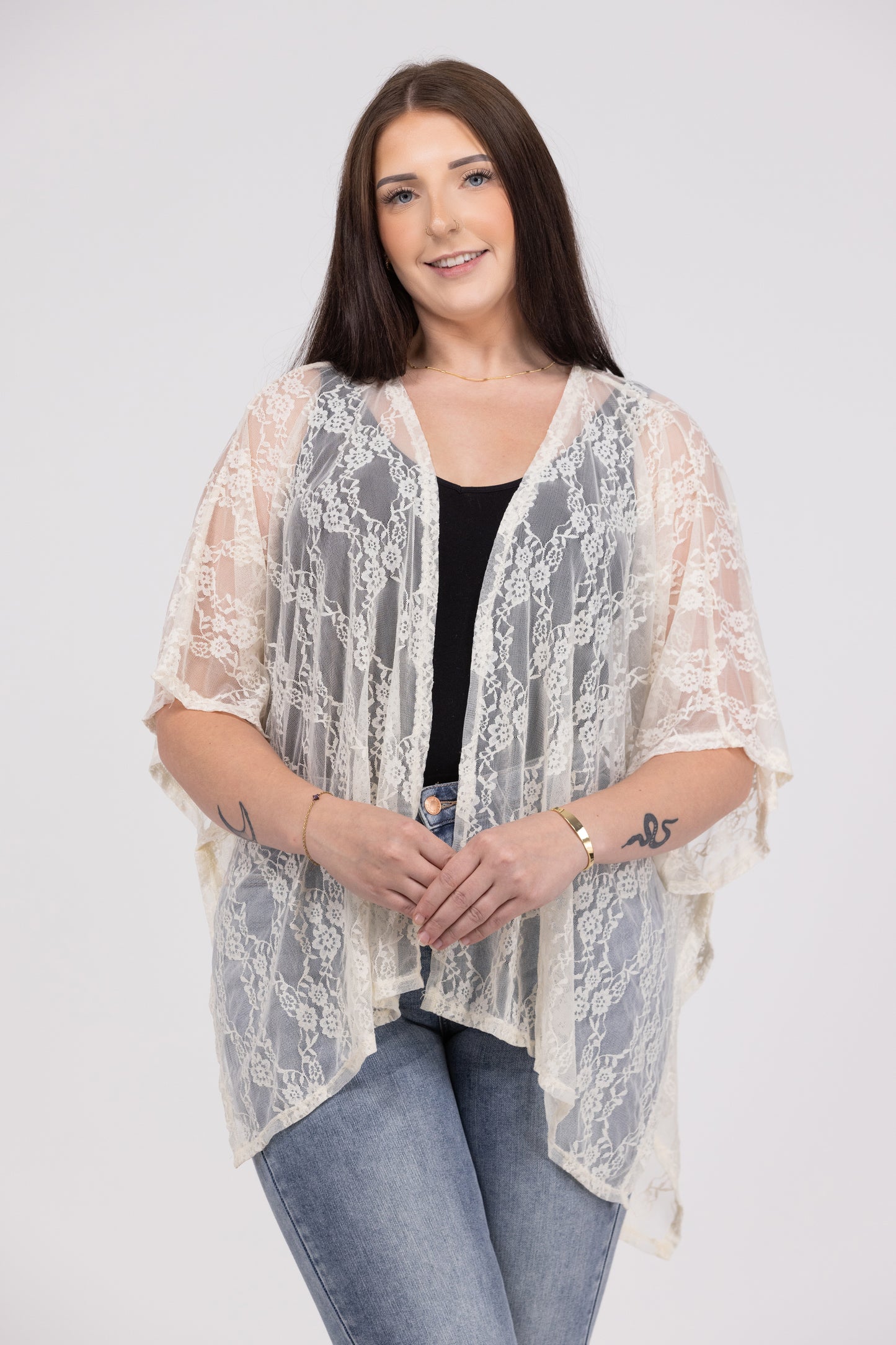 Love Me in Lace Kimono