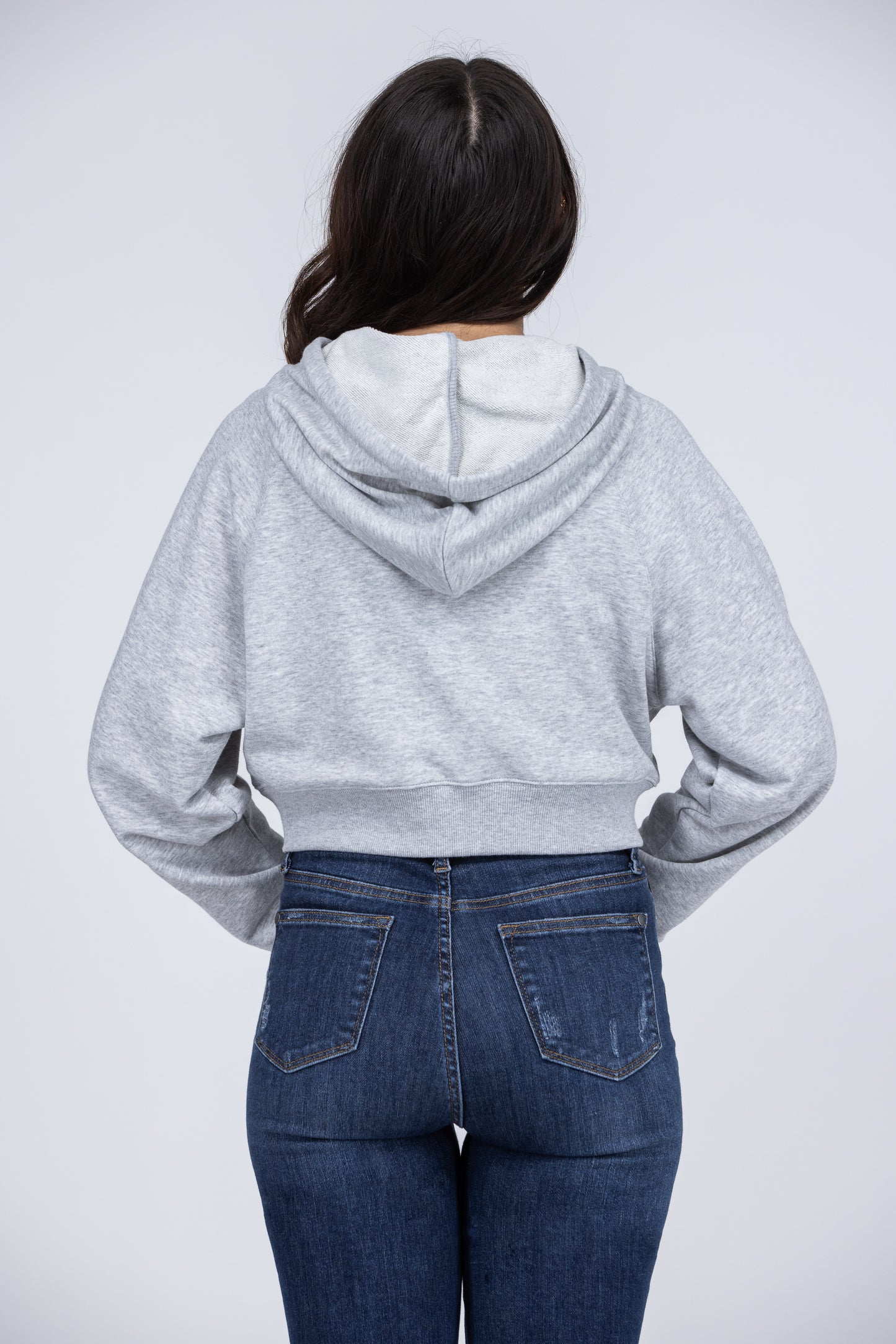 Relaxing Game Cropped Hoodie