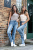 The Evie from Judy Blue: High-Rise Tummy Control Straight Leg Denim