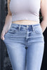 3 LENGTHS The Monica from Lovervet: High-Rise Tummy Control Slim Bootcut Denim