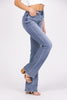 The Monica from Lovervet *Three Lengths* High-Rise Tummy Control Slim Bootcut Denim