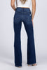 The Charlie from Lovervet: 3 Length High-Rise Tummy Control Relaxed Flare Denim