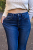 The Charlie from Lovervet: 3 Length High-Rise Tummy Control Relaxed Flare Denim