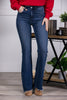 The McKenzie from Lovervet: High-Rise Tummy Control Flare Denim