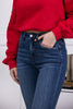 The McKenzie from Lovervet: High-Rise Tummy Control Flare Denim