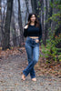 The Austin from Lovervet: High-Rise Tummy Control Bootcut Denim