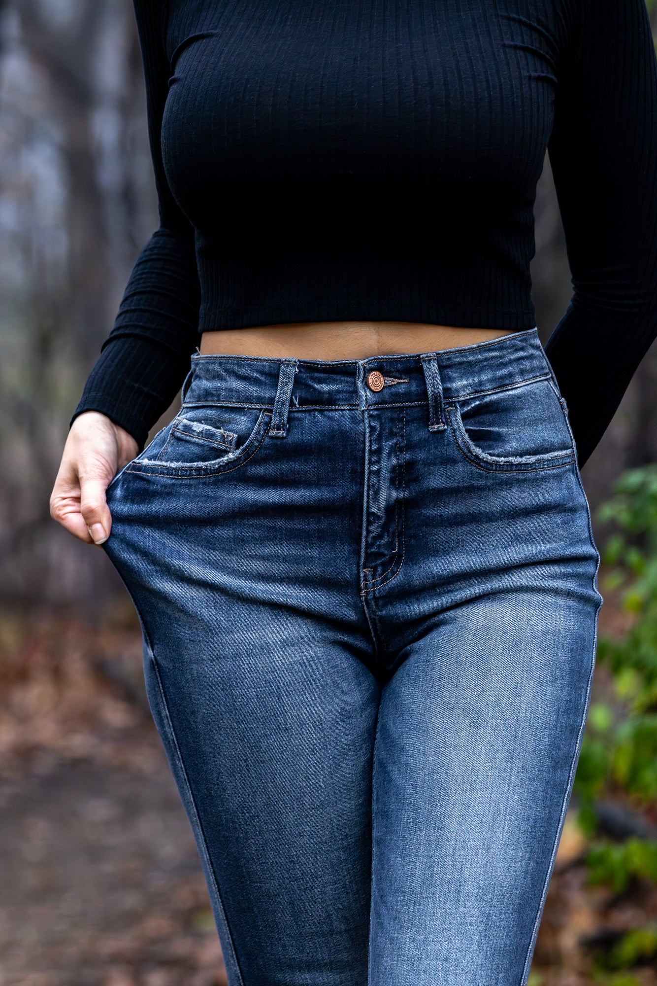 The Austin from Lovervet: High-Rise Tummy Control Bootcut Denim