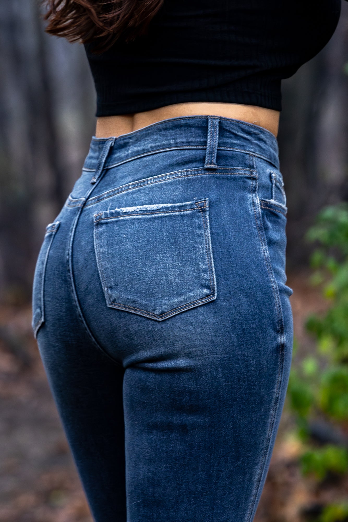 The Austin from Lovervet: High-Rise Tummy Control Bootcut Denim