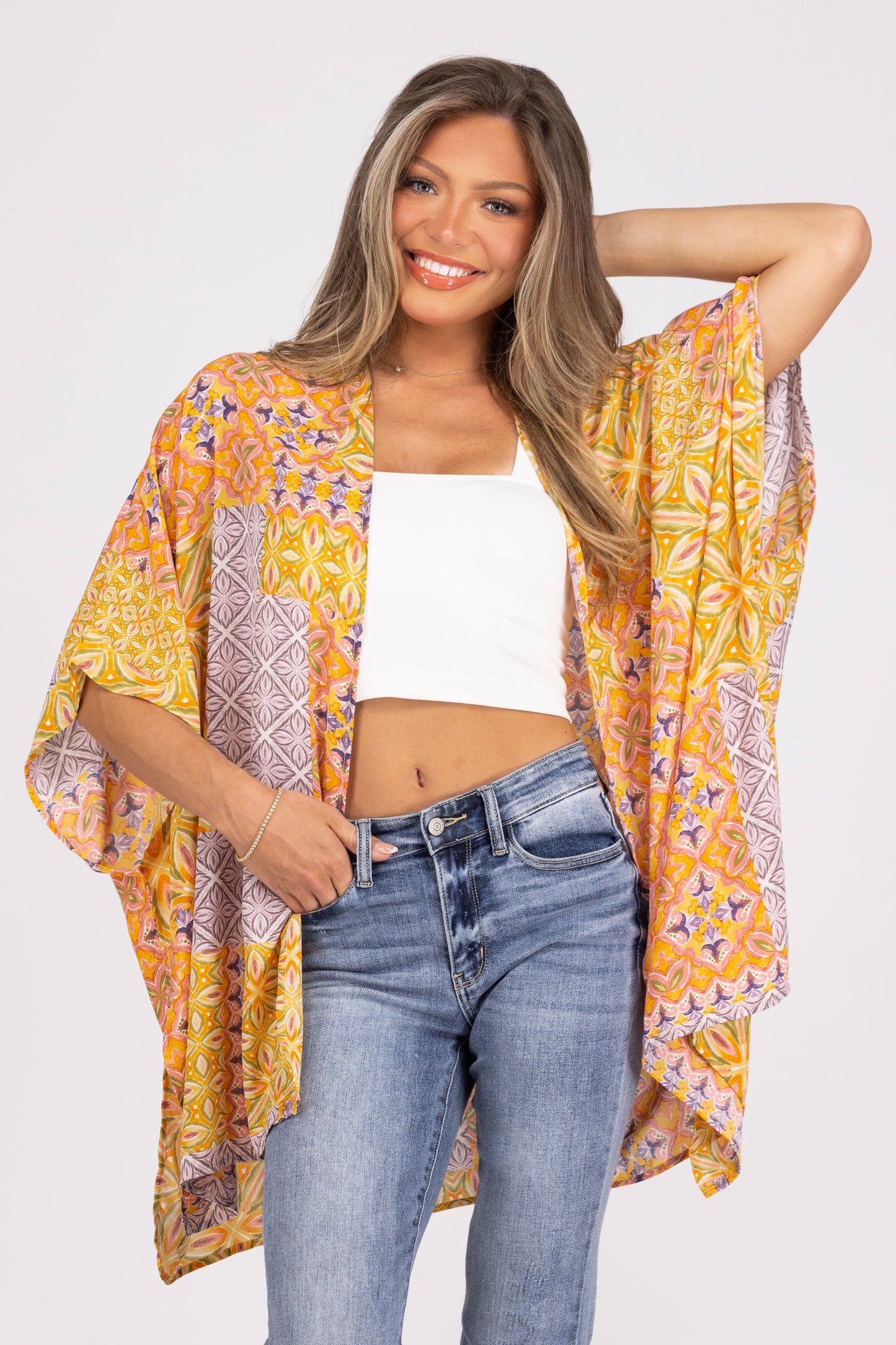 Beachy Paradise Kimono