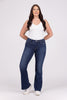 Livin' The Sweet Life from Lovervet: Mid-Rise Super Flare Denim