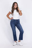 Not Your Typical Denim from Lovervet: Mid-Rise Step Hem Flare