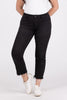 Fraying At The Edge from Lovervet: Mid-Rise Crop Flare Denim