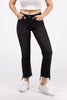 Fraying At The Edge from Lovervet: Mid-Rise Crop Flare Denim