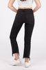 Fraying At The Edge from Lovervet: Mid-Rise Crop Flare Denim