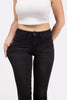 Fraying At The Edge from Lovervet: Mid-Rise Crop Flare Denim