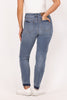 Give Me A Chance from Judy Blue: Mid-Rise Rigid Magic Boyfriend Fit Denim