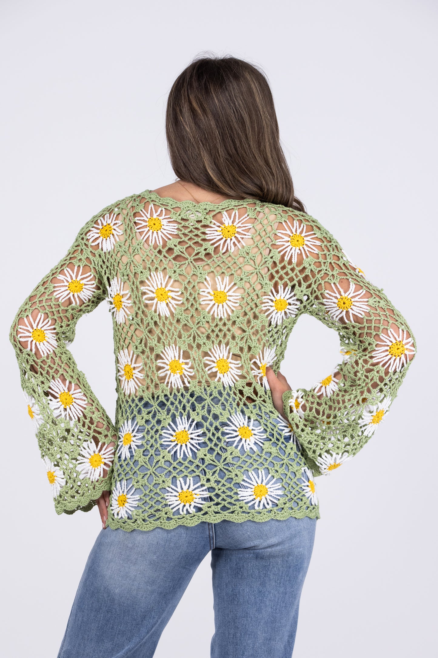 Daisy Pop Sweater Top