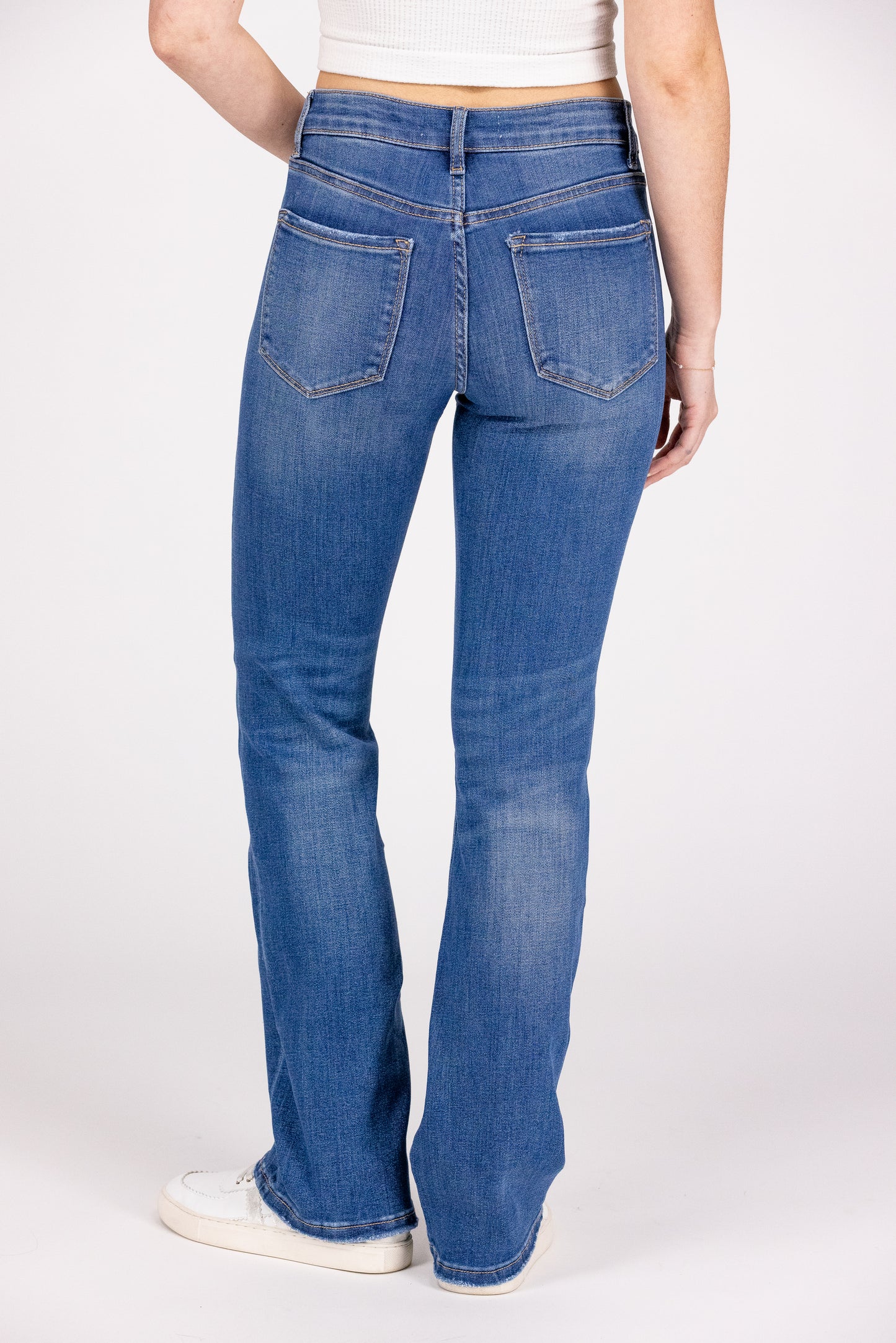 Missing Home from Lovervet: Mid-Rise Bootcut Denim