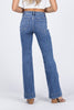 Beautiful Skies from Vervet: High-Rise Relaxed Flare Denim