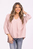 Beautiful Day Women's V-Neck Long Sleeve Top