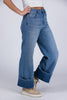 The Franki from Lovervet: High-Rise A Line Wide Leg Denim