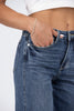 The Lexi from Judy Blue: Mid-Rise Tummy Control Vintage Straight Denim