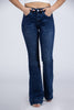 The Gwen from Lovervet *Three Length* Mid-Rise Tummy Control Flare Denim