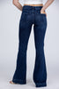 The Gwen from Lovervet *Three Length* Mid-Rise Tummy Control Flare Denim