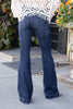 3 LENGTHS The Gwen from Lovervet: Mid-Rise Tummy Control Flare Denim