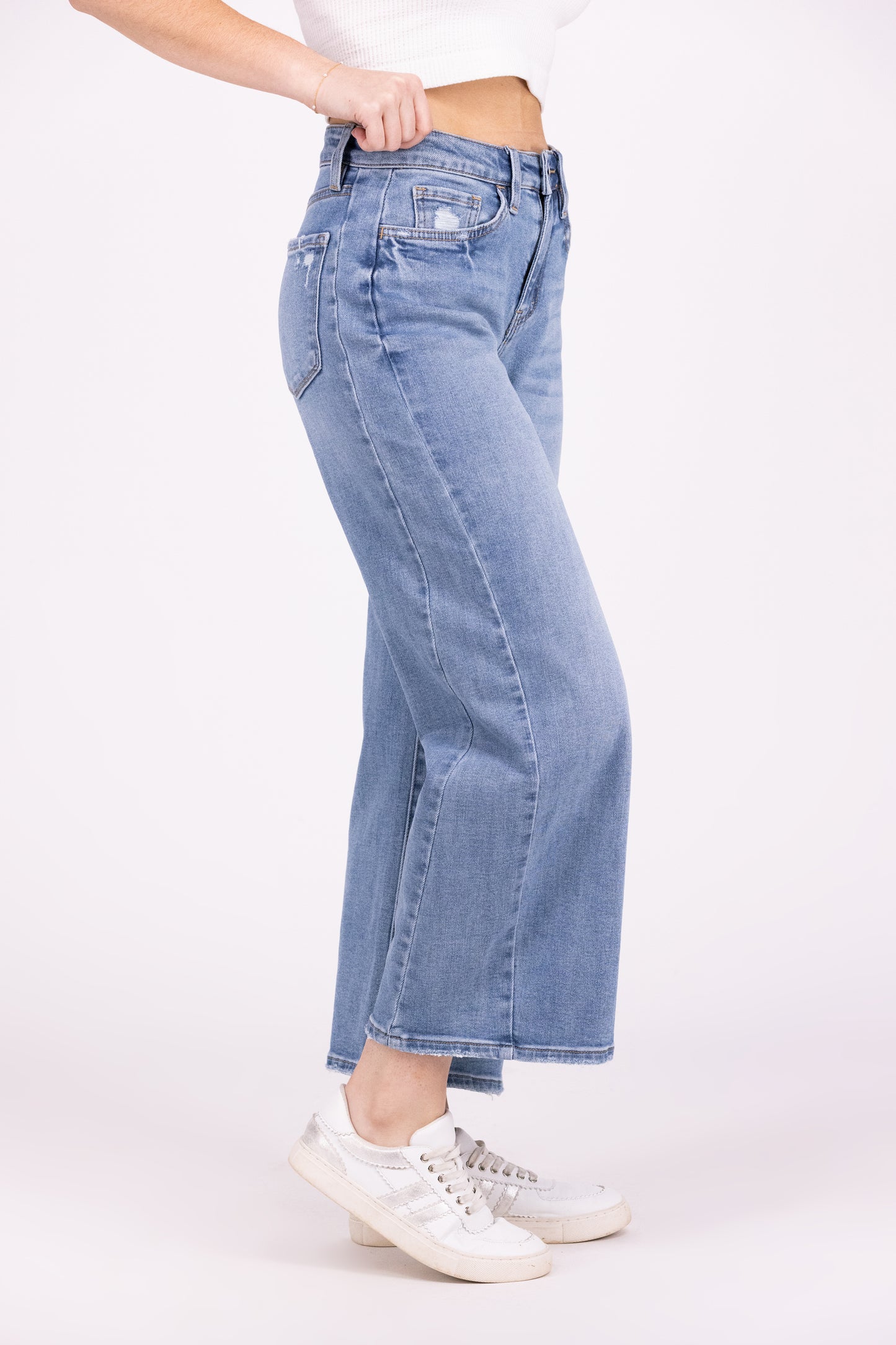 Generous Love From Lovervet: Super High Rise Baggy Wide Leg Denim