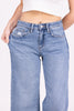 Generous Love From Lovervet: Super High Rise Baggy Wide Leg Denim