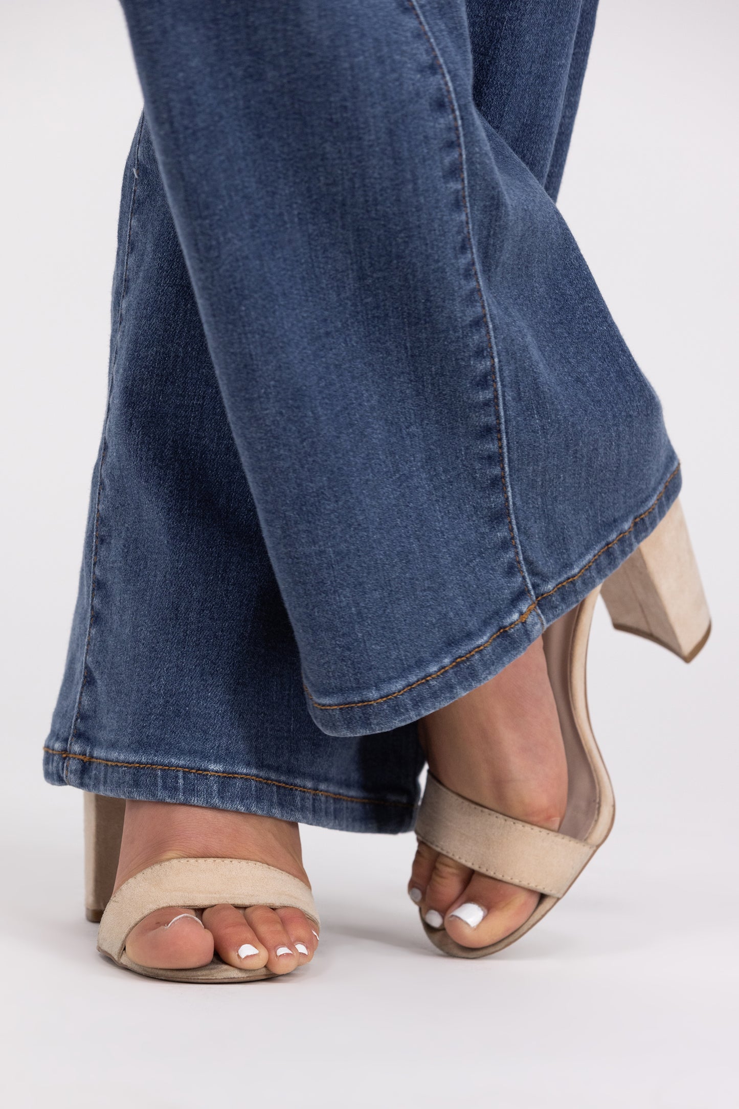 Not Your Average Day from Judy Blue: High-Rise Vintage Wide Leg Denim