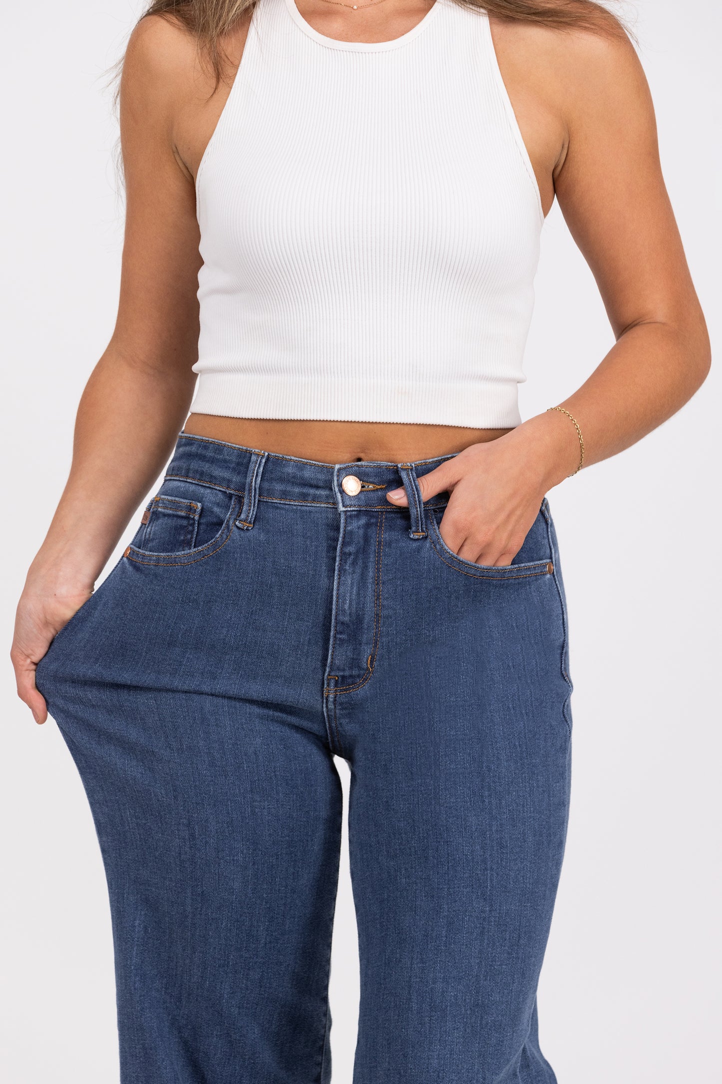 Not Your Average Day from Judy Blue: High-Rise Vintage Wide Leg Denim