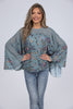 Set The Stage Flowy Long Sleeve Top