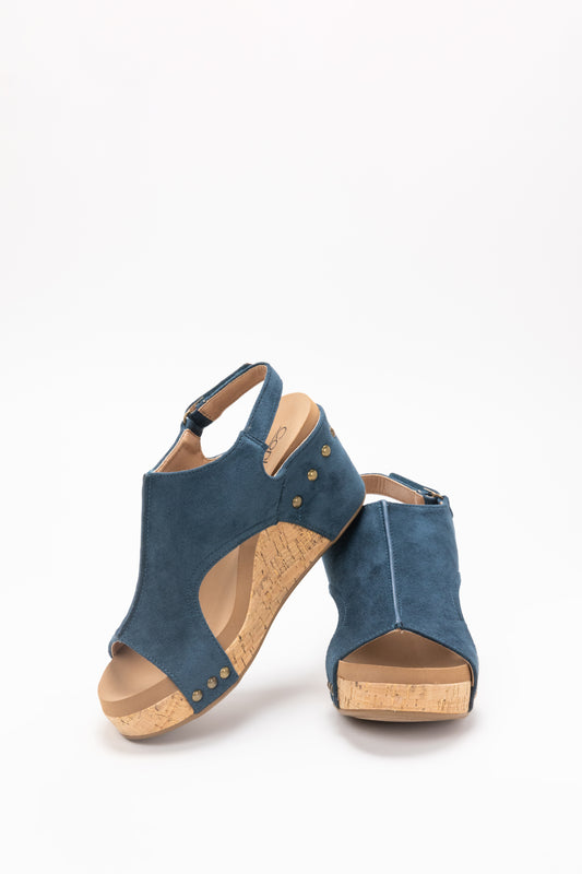 Corky's The Carley Suede Wedge Sandal