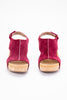 The Carley Suede Wedge Sandal