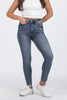 Out Of Your Mind from Judy Blue: High-Rise Tummy Control Skinny Fit Denim