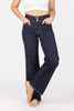 The Belle from Judy Blue: High-Rise Wide Leg Denim