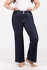 The Belle from Judy Blue: High-Rise Wide Leg Denim