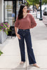 The Belle from Judy Blue: High-Rise Wide Leg Denim