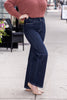 The Belle from Judy Blue: High-Rise Wide Leg Denim