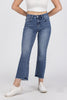 Tell Me You're Happy from Lovervet: High-Rise Kick Flare Denim