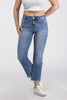 So Obsessed from Lovervet: Mid-Rise Mini Bootcut Denim