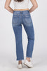 So Obsessed from Lovervet: Mid-Rise Mini Bootcut Denim