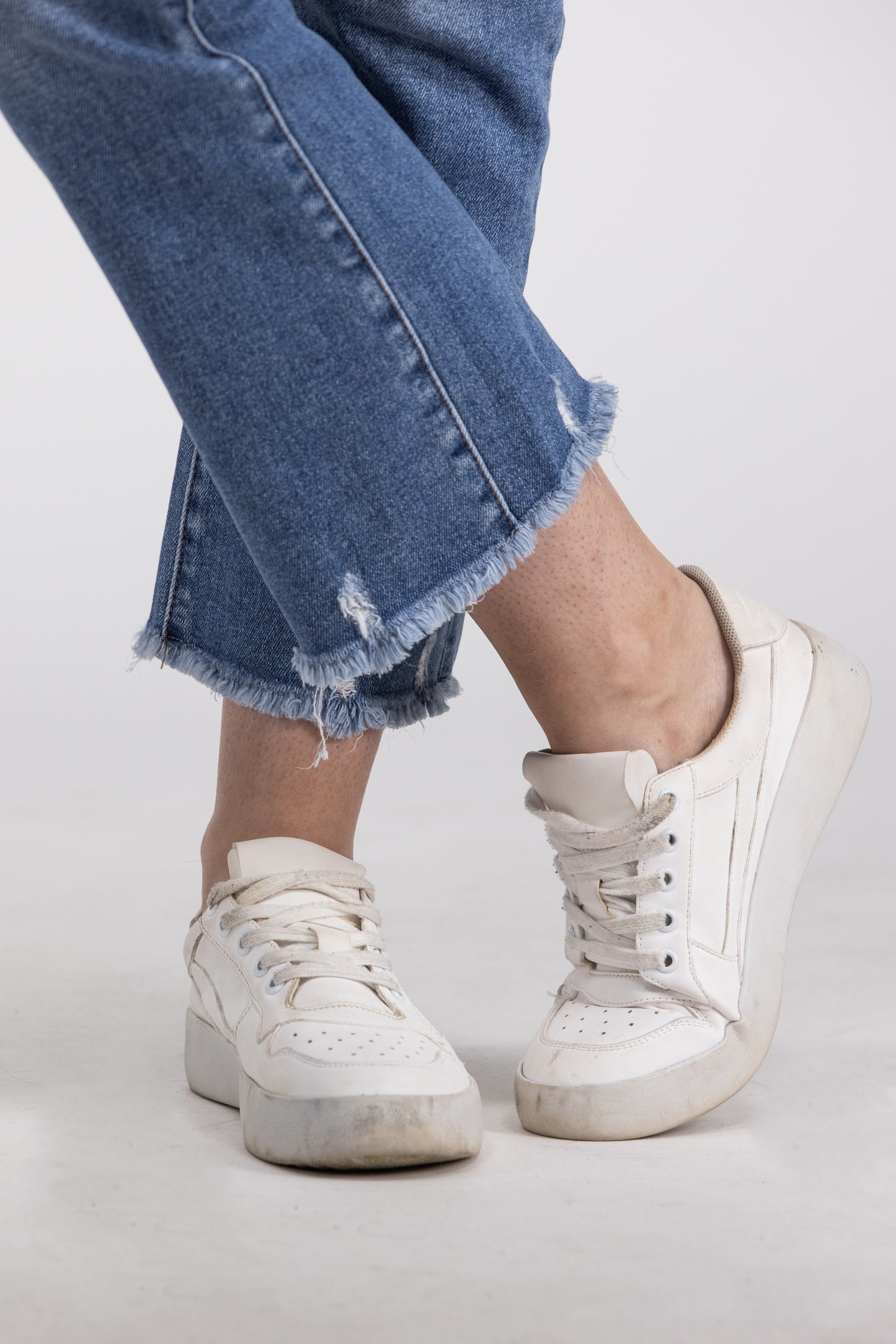 So Obsessed from Lovervet: Mid-Rise Mini Bootcut Denim